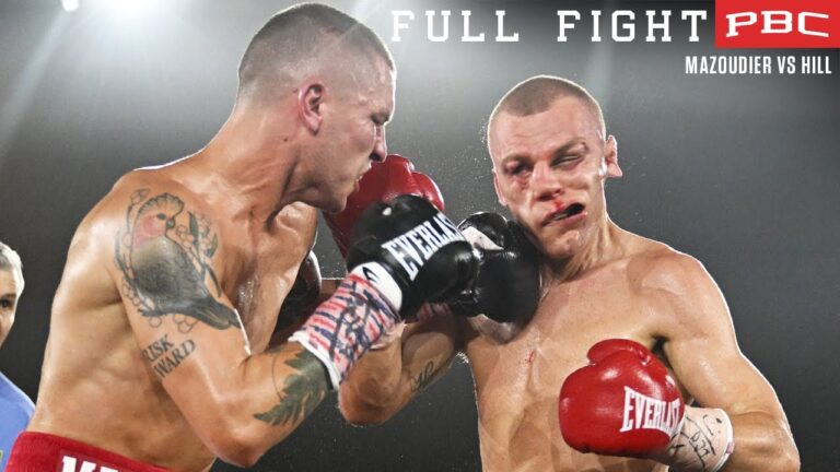 Mazoudier vs Hill HIGHLIGHTS: April 5, 2025 | PBC on Prime Video