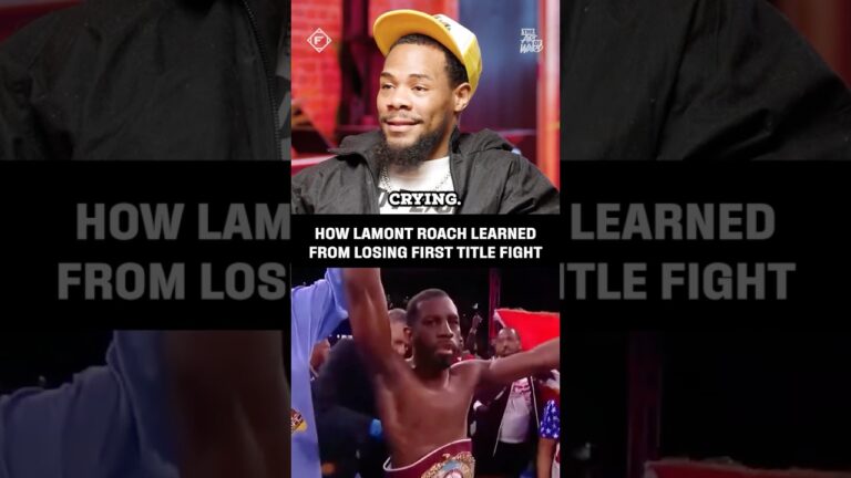 Roach took the loss, the lesson, and leveled up. 📈 #boxing