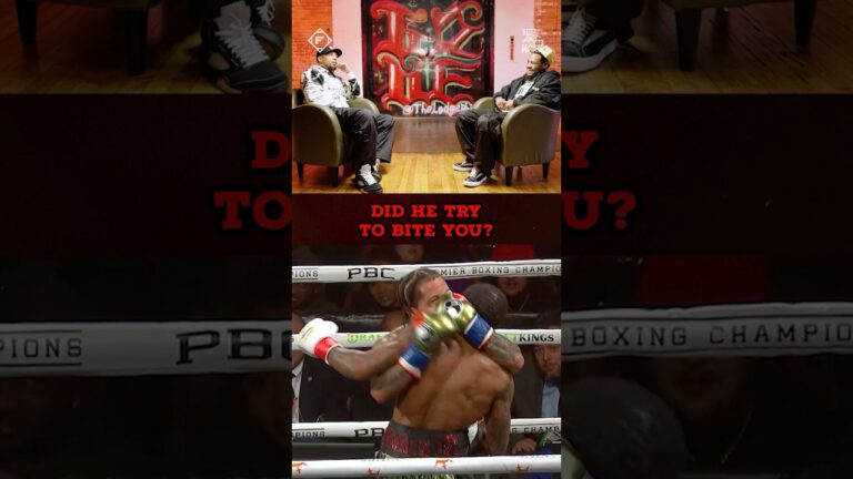 Did Tank BITE Roach in the ring??? #boxing