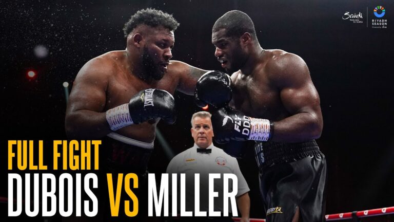 Dubois DETONATES to DESTROY Miller 😤 | Daniel Dubois vs Jarrell Miller FULL FIGHT 💥