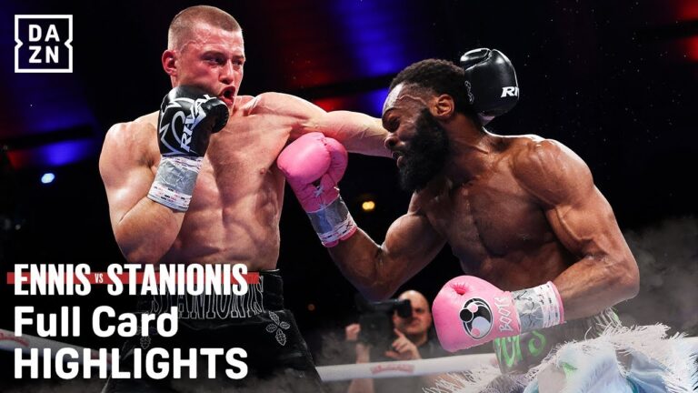 FULL CARD HIGHLIGHTS: JARON ENNIS vs. EIMANTAS STANIONIS