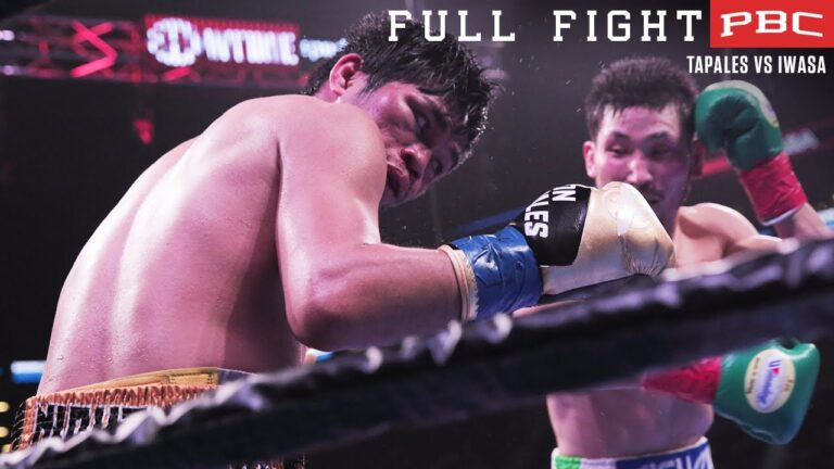 Tapales vs Iwasa FULL FIGHT: December 7, 2019 | PBC on Showtime