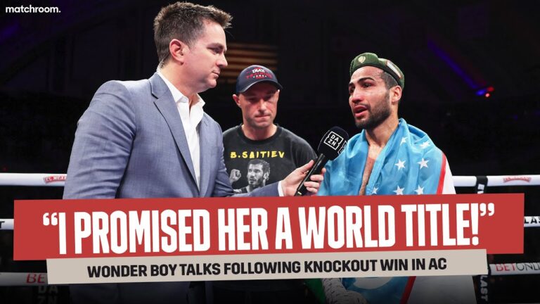 Emotional Shakhram Giyasov Pays Tribute To Late Daughter After Ocampo Win 🙏