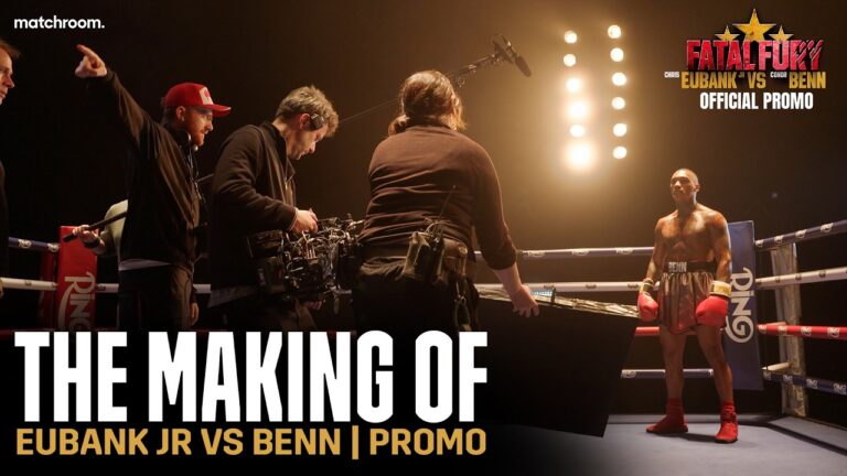 Chris Eubank Vs Conor Benn Fatal Fury Promo Shoot [Funny Behind The Scenes]