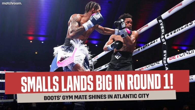 Tahmir Smalls Vs Earl Bascome: Full Fight [Boots Vs Stanionis Undercard]