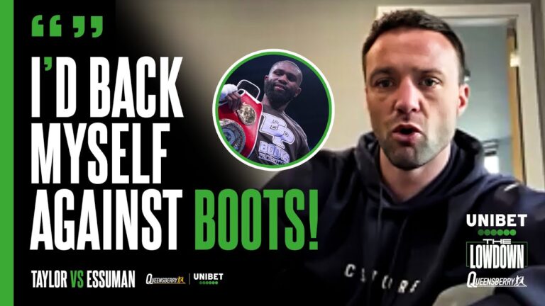 Josh Taylor: â€œEkow Essumanâ€™s Engine Will SEIZE UP!â€ 😳 Eyes Boots Ennis Fight 🔜