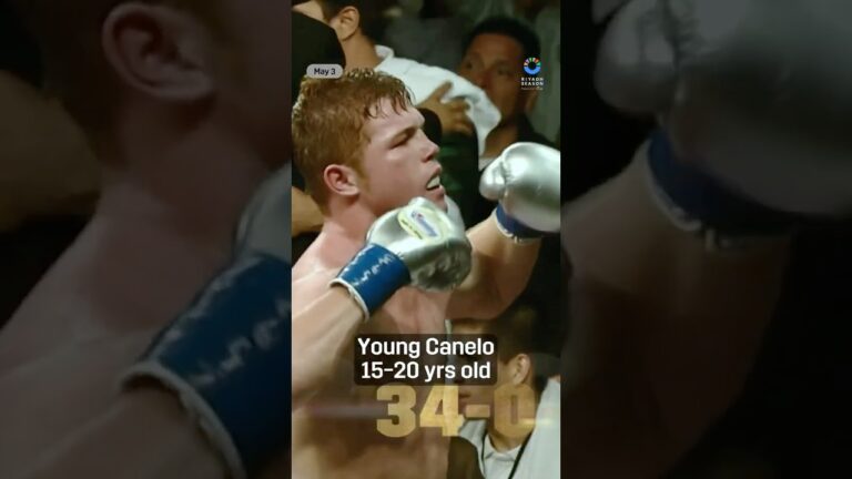 Canelo was destined to be great 👑 #shorts