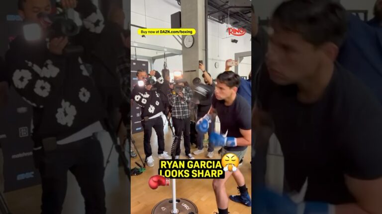 Ryan Garcia is in that MODE 😤 #shorts