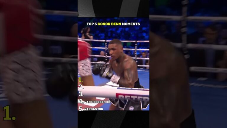 Conor Benn's Top 5️⃣ moments 🔥 #shorts