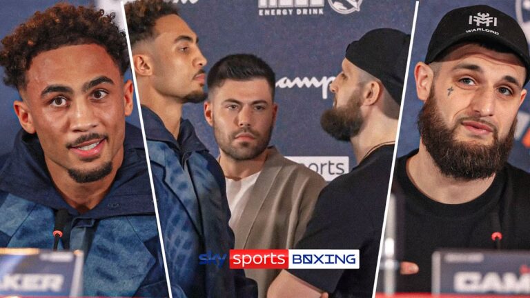 Ben Whittaker and Liam Cameron FULL press conference! 🔥