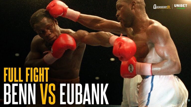 Nigel Benn vs Chris Eubank Sr 1 FULL FIGHT | The beginning of a Huge British Rivalry 🇬🇧🔥