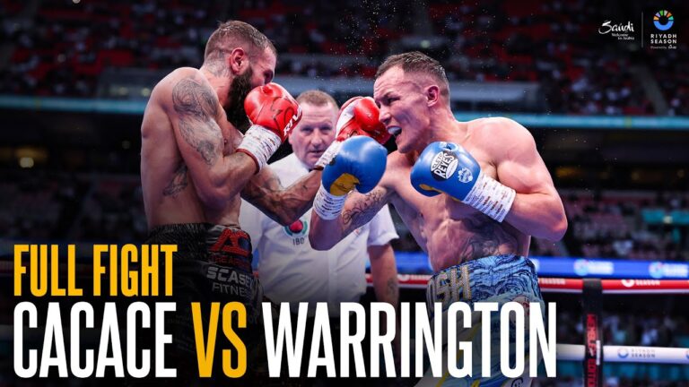 Anto Cacace v Josh Warrington FULL FIGHT | IBF Champion fights the Leeds Warrior in THRILLING Clash