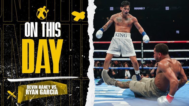 OTD | Devin Haney vs. Ryan Garcia…IT WON'T BE ERASED FROM HISTORY!