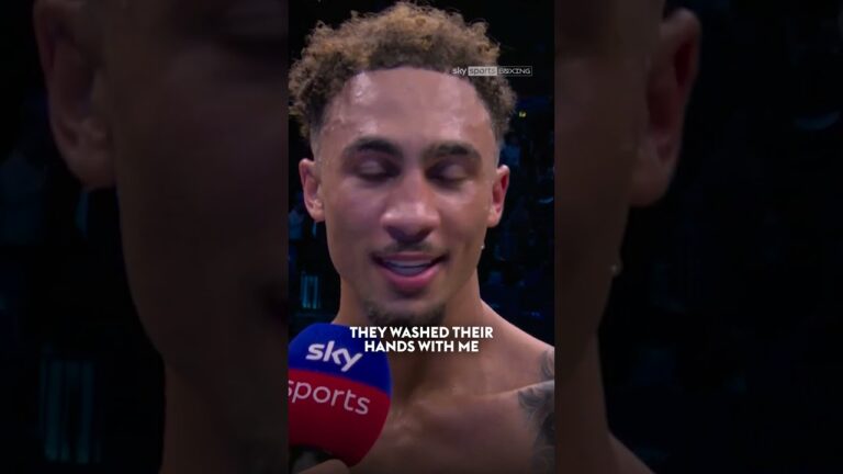 Nothing but respect from Ben Whittaker for trainer Andy Lee 🙌 #shorts #boxing