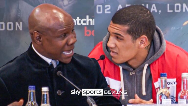 The moment the Eubank vs Benn family feud REIGNITED! 🔥