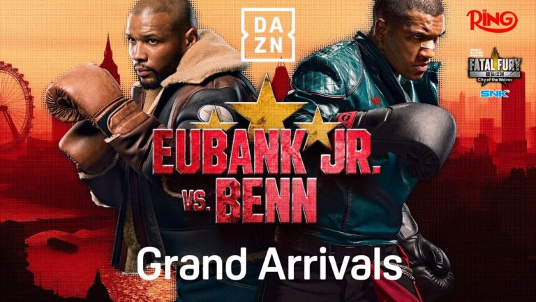 CHRIS EUBANK JR VS CONOR BENN | GRAND ARRIVALS LIVE | FATAL FURY: CITY OF WOLVES | RING MAGAZINE