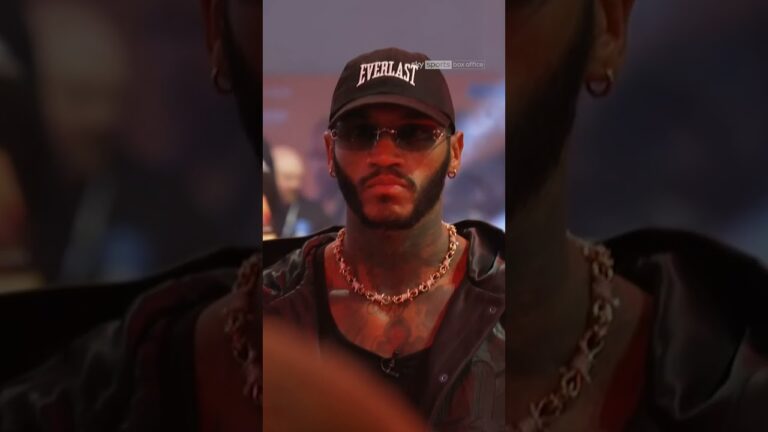 The fighters face off for the first time this fight week! 👀