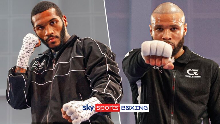 Chris Eubank Jr and Conor Bennâ€™s FULL public workout!