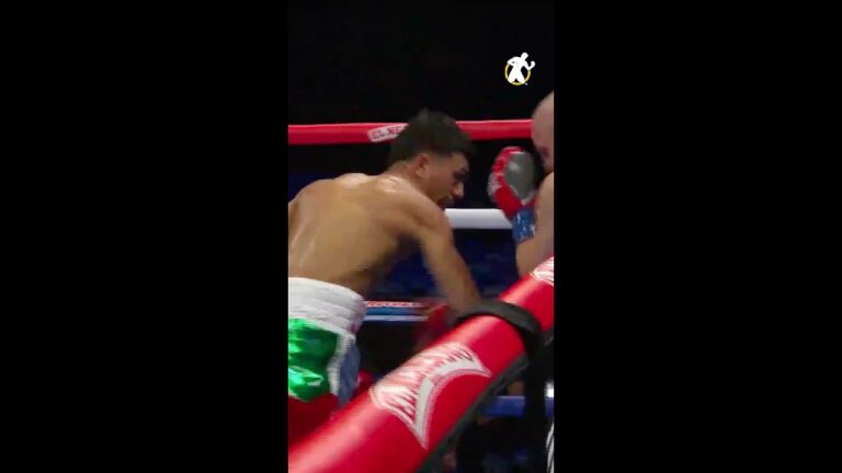 ONE ROUND only in his PRO DEBUT!