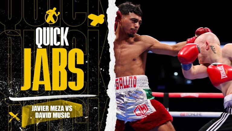 Quick Jabs | Javier Mesa vs. David Music…El Gallito Makes his Pro-debut!