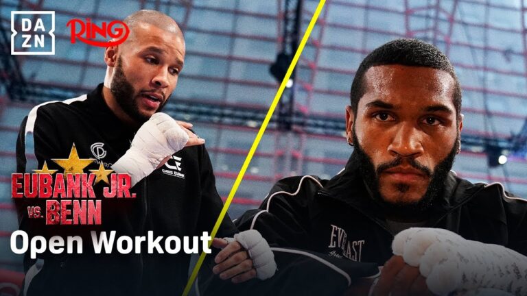 EUBANK JR VS CONOR BENN | FULL Media Workout