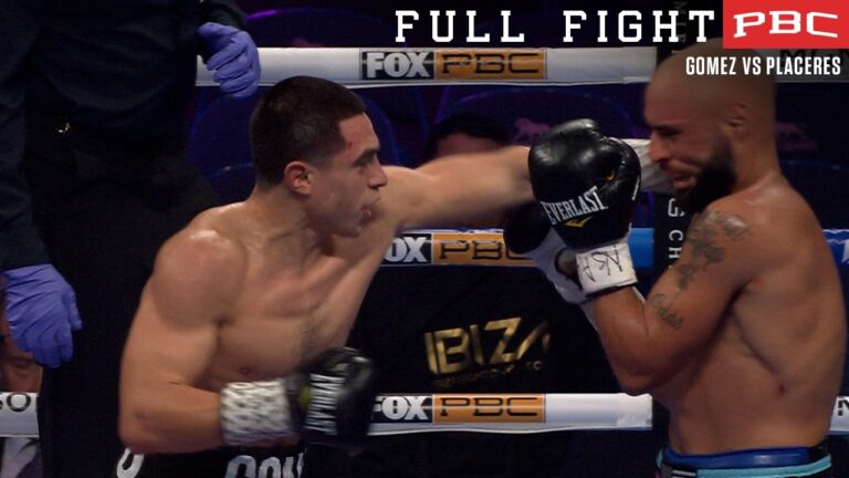 Gomez vs Placeres FULL FIGHT: November 23, 2019