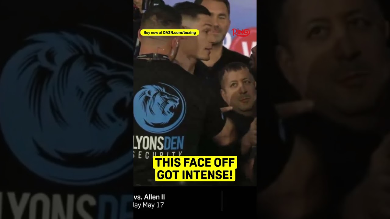 Chris Billam-Smith and Brandon Glanton face off‼️