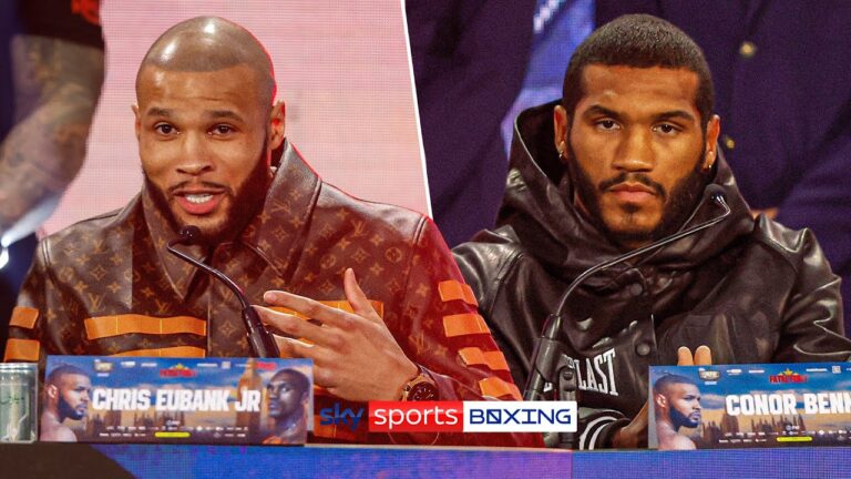 'He's feeling the PRESSURE!' | Eubank and Benn CLASH at final press conference