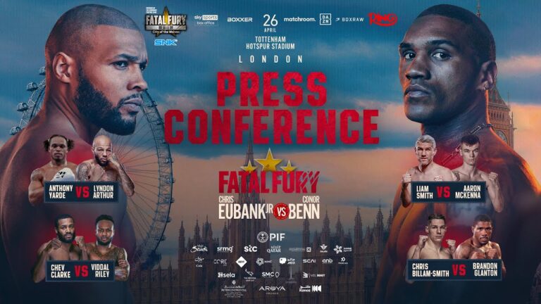 Chris Eubank Jr Vs Conor Benn Fight Week: Final Press Conference