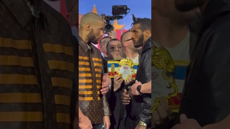 Fiery Face Off: Chris Eubank Vs Conor Benn After Presser 🔥🔥