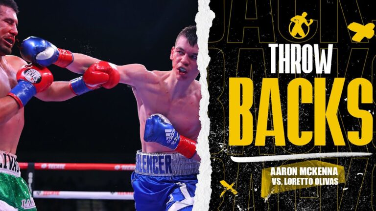 Throwback | Aaron McKenna vs. Loretto Olivas…Ireland vs. Mexico!