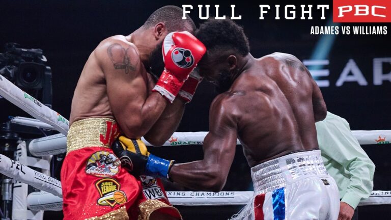 Adames vs Williams FULL FIGHT: June 24, 2023 | PBC on Showtime