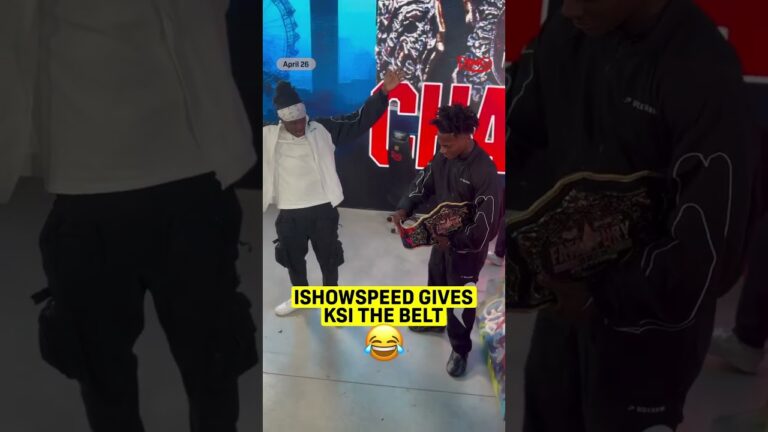 KSI defeats ISHOWSPEED in Fatal Fury 🏆