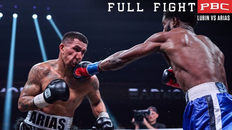 Lubin vs Arias FULL FIGHT: June 24, 2023 | PBC on Showtime