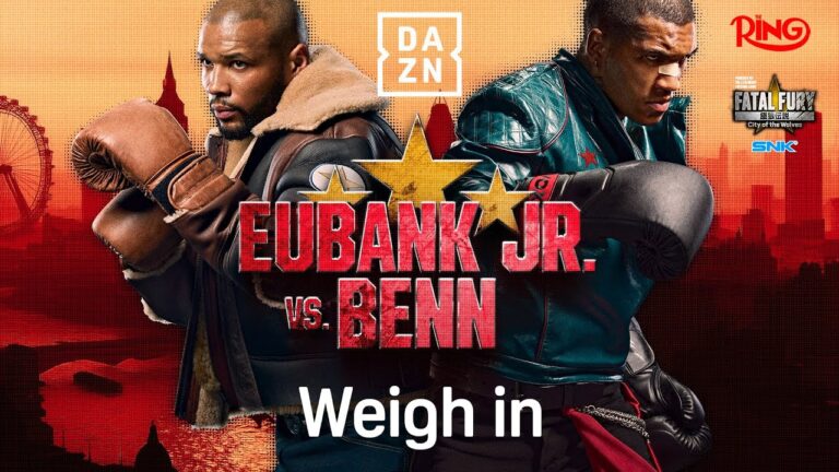 EUBANK JR VS CONOR BENN! | Live Weigh-In | Fatal Fury: City of Wolves | Ring Magazine