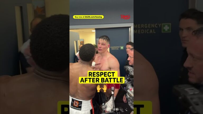 Boxing = Respect 🙌