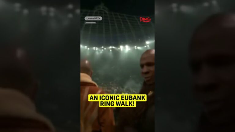 An Iconic Eubank Entrance 🥊