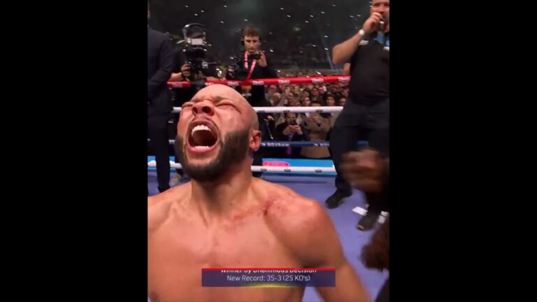 Winning Moment: Chris Eubank Jr BEATS Conor Benn By Unanimous Decision