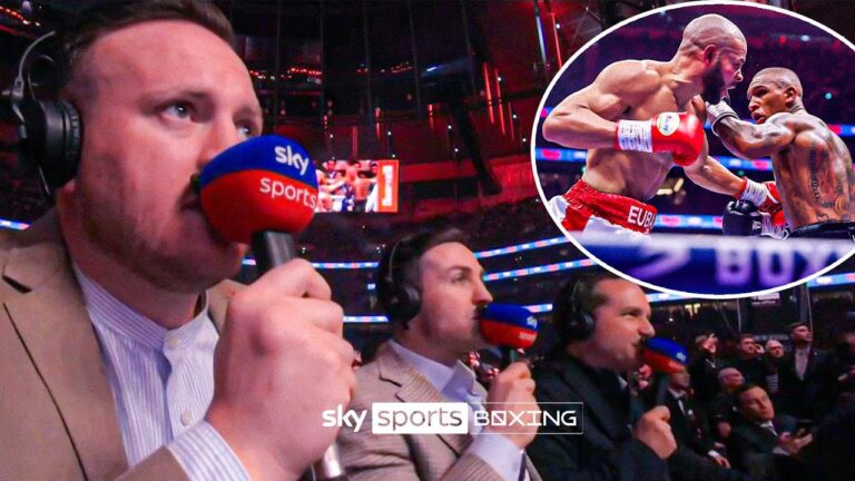Epic comms cam for dramatic Chris Eubank Jr vs Conor Benn final round! 🎥