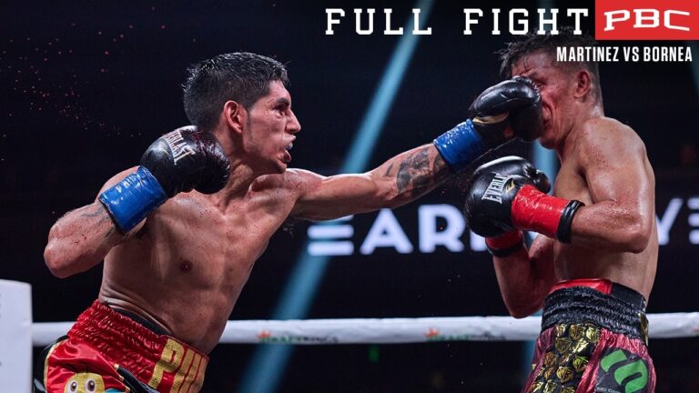 Martinez vs Bornea FULL FIGHT: June 24, 2023 | PBC on Showtime