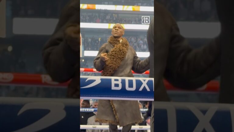 Chris Eubank Sr was a VIBE at Eubank vs Benn