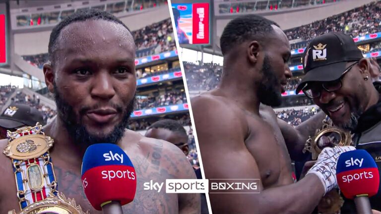 Viddal Riley's WHOLESOME interview after winning the British cruiserweight title 🇬🇧
