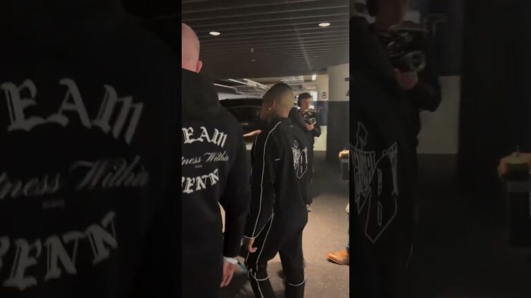 Conor Benn Arrives For Chris Eubank Fight At Tottenham Hotspur Stadium