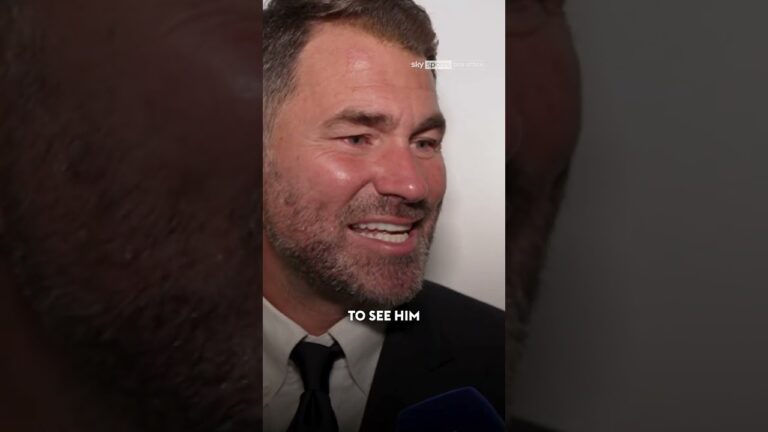 “The people's champion!” 💪 Eddie Hearn's initial reactions to Eubank Jr vs Benn 🗣️