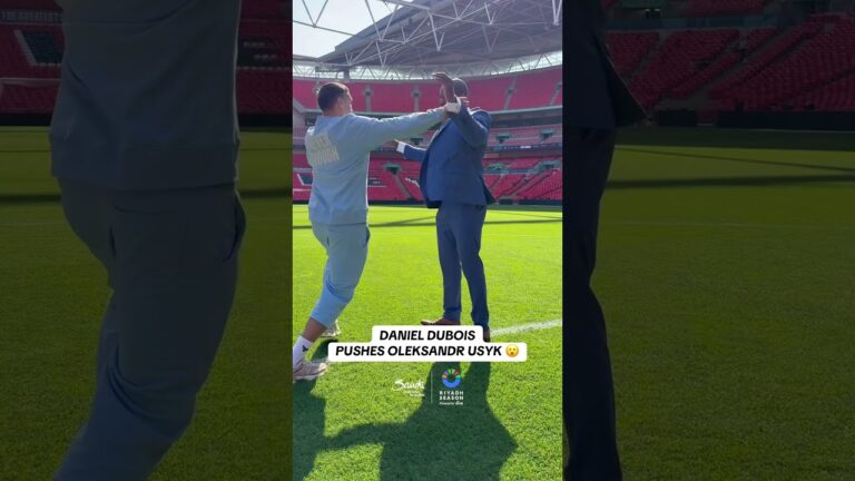 Itâ€™s already kicking off at Wembley Stadium 👀🍿