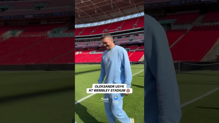 Usykâ€™s very happy with what heâ€™s seeing 🤩