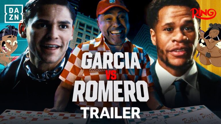 EPIC Times Square trailer with Ryan Garcia & Devin Haney! | Fatal Fury & Ring Magazine