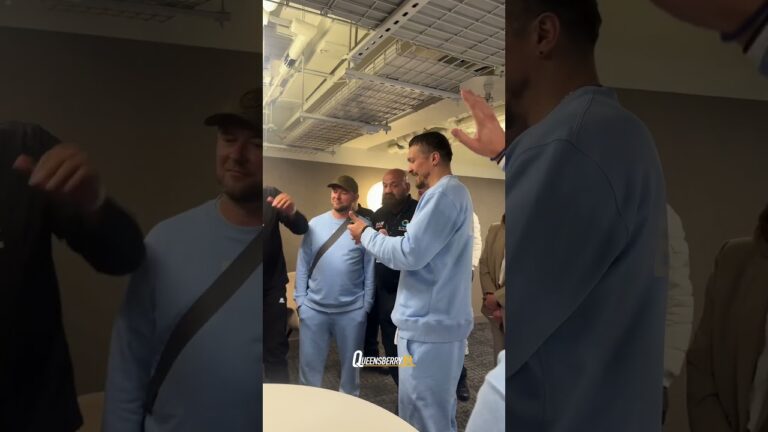 Oleksandr Usyk clashes with Team Dubois over the controversial â€˜low-blowâ€™ 😳