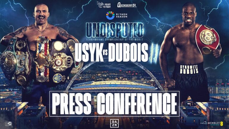 Oleksandr Usyk vs Daniel Dubois 2 LIVE Press Conference | UNDISPUTED Heavyweight Championship 🥊