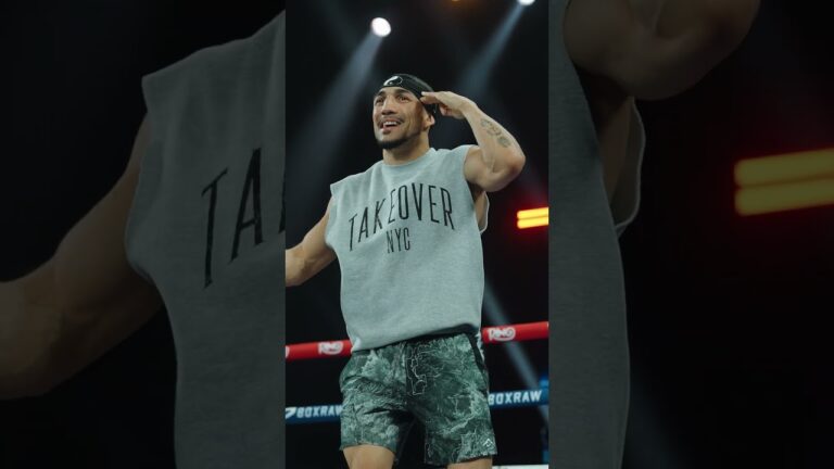 Teofimo Lopez Puts On A Show At Workout Before Barboza Fight 🕺